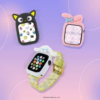 Celebrate your favorite Sanrio character with three new watch bumpers from @shopsonix 💕 They'll protect your Apple Watch from any bumps and look supercute, too! Link in bio.