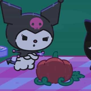 Kuromi LOVES pumpkin and Badtz-maru challenges her to make everything with pumpkin for one day! Can she do it? 🎃 Watch and find out in Hello Kitty and Friends Supercute Adventures! Link in bio!