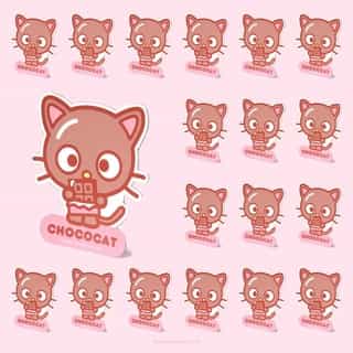 Chococat is thoughtful, logical, and now available as a limited-edition magnet! 🖤 Get our Friend of the Month gift FREE when you spend $50 or more in Sanrio stores and online - no code needed! Link in bio to shop. #SanrioFOTM
