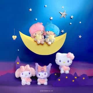 A starlit wish ⭐️💖 Shop these adorably soft and fuzzy plush now! Link in bio.