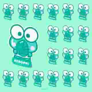 Keroppi is energetic, silly, and now available as a limited-edition magnet! 💚 Get our Friend of the Month gift FREE when you spend $50 or more in Sanrio stores and online - no code needed! Link in bio to shop. #SanrioFOTM