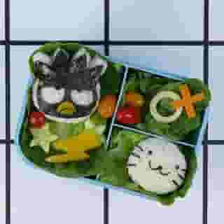 Celebrate our favorite mischievous Friend of the Month by learning how to make a delicious Badtz-maru bento box on the #HelloKittyandFriends YouTube channel - link in bio!  🍱