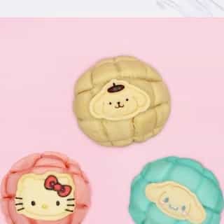 Do you love sweet baked goods? 🍞 Learn how to make Hello Kitty, Cinnamoroll and Pompompurin Japanese Melon Pan on the #HelloKittyandFriends YouTube channel - link in bio!  