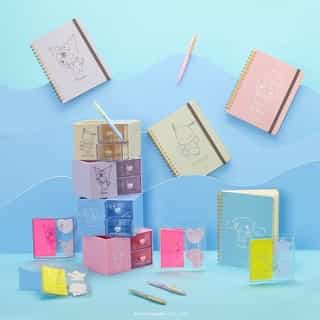 NEW-IN STATIONERY 💖 Perfect for a quiet day drawing or journaling 📔✨ Link in bio to shop.⁠
⁠
P.S. Greeting cards are buy 3, get 1 free online with code: CARDS-B3G1