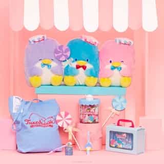 The sweetest treats are found at Tuxedosam’s candy shop 🍭💙 Link in bio to shop.