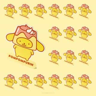 Pompompurin is laid-back, curious, and now available as a limited-edition magnet! 🍮💛 Get our Friend of the Month gift FREE when you spend $50 or more in Sanrio stores and online - no code needed! Link in bio to shop. #SanrioFOTM