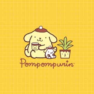New month, new adorable #Pompompurin phone backgrounds 💛📱 Visit the link in bio to download your favorite wallpaper or head over to stories ✨ #SanrioFOTM