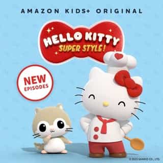 Hello Kitty is back for more! 🎀 NEW episodes of Hello Kitty: Super Style! available now on @amazonkids. 