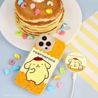 Super sweet! 🥞💛 The newest @shopsonix case and charger featuring #Pompompurin is here! Link in bio to shop. 