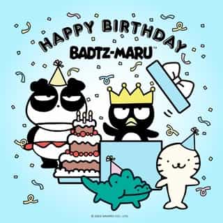 Happy Birthday, Badtz-maru! 🎂🖤 Celebrate with 20% off #Badtzmaru gifts with code HBDBADTZ today only. Link in bio to shop!
