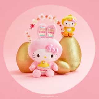 A gift for some-bunny special🐰💕 Link in bio to shop new Hello Kitty plush✨
