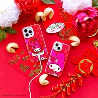 Pretty like a peony 🌸 The new My Melody floral inspired phone case and charger by @shopsonix has arrived! Link in bio to shop.