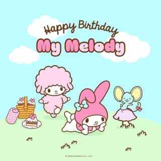 Happy Birthday, My Melody! 🎂💖 Celebrate with 15% off #MyMelody gifts with code HBDMYMELODY today only. Link in bio to shop!
