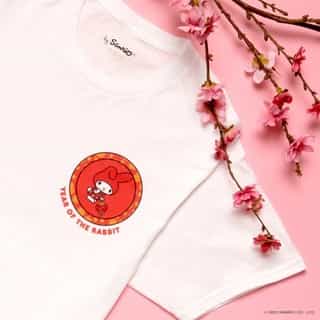 Feeling hoppy for Year of the Rabbit ❤️ Have you joined the Sanrio T-Shirt Club on Amazon yet? This month's exclusive tee features #MyMelody! Tap the link in bio to join✨
