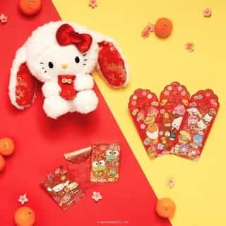 Celebrate the Year of the Rabbit with Hello Kitty and Friends! Shop the exclusive 2023 #LunarNewYear plush and red envelopes now 🐰🧧 Link in bio.
