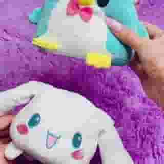 When people ask why we're so obsessed with the @HelloKitty and Friends reversible plushies 💖 Styles available online at sanrio.com and @teeturtle. Link in bio!