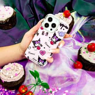 Sweet and mischievous 🍒💖 The new Kuromi phone case by @shopsonix is here! Link in bio to shop.