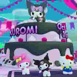 Get ready for a spooktacular treat 👻💜 Join Kuromi's Halloween Float parade, mini game, and more sweet surprises now available in the My Hello Kitty Cafe experience on @roblox. Link in bio!