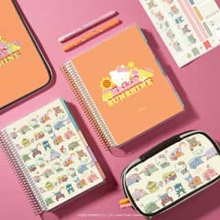 Plan out your summer vacays and upcoming fall schedule with new Hello Kitty and Friends stationery from @erincondren! 📚✨ Link in bio to shop.
