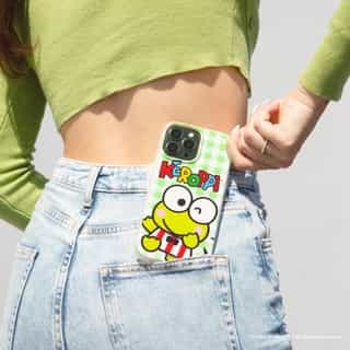 Straight from Donut Pond 🍩💚 The new Keroppi Smiles phone case by @shopsonix is here! Link in bio to shop.