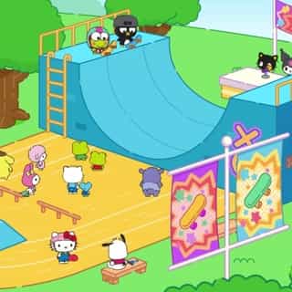 Join Hello Kitty and Pochacco for an exciting skateboarding competition 🛹 in a NEW episode of Hello Kitty and Friends Supercute Adventures! Only on the #HelloKittyAndFriends YouTube channel 💖 Link in bio! 