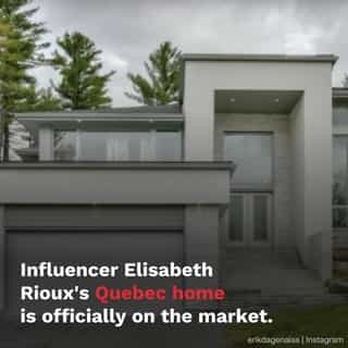 Influencer Elisabeth Rioux's massive Quebec home is on the market for just under $1M. 🏠⁠
⁠
*Click the link in @mtlblog bio for the full story! ⁠
