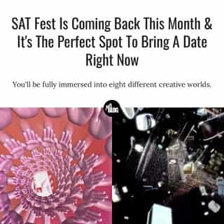 We're rather limited when it comes to finding things to do in Montreal right now, but safe activities do still exist in the city — like going to SAT Fest 2021.⁠
⁠
*Click the link in @mtlblog bio for the full story! ⁠
⁠
https://mtlblog.co/mp5⁠
⁠
📸: @sat_montreal⁠
