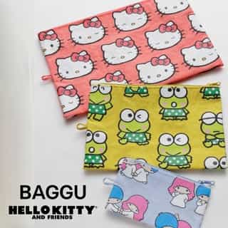 Come hang out with Hello Kitty, Keroppi, Little Twin Stars, and their new friends at @baggu! Styles available online now at sanrio.com and baggu.com 💗 Link in bio ✨