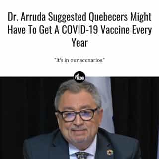 "The good news is that now, we have 11,000 trained vaccinators [in Quebec,]" added Health Minister Christian Dubé. ⁠
⁠
*Click the link in @mtlblog bio for the full story! ⁠
⁠
📸: via @francoislegault.pm