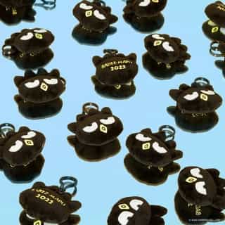 Badtz-maru is mischievious, ambitious, and now available as a limited edition mascot clip! 🖤 Get our Friend of the Month gift FREE when you spend $50 or more in Sanrio stores and online - no code needed! Link in bio to shop. #SanrioFOTM