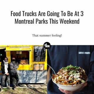 If you miss dining at restaurants and want to make the most of today's sunny weather then head on over to Montreal parks where you can grab a bite from a food truck.⁠
⁠
*Click the link in @mtlblog bio for the full story! ⁠
⁠
📸: @baluchon_foodtruck & @sainthoublon⁠
