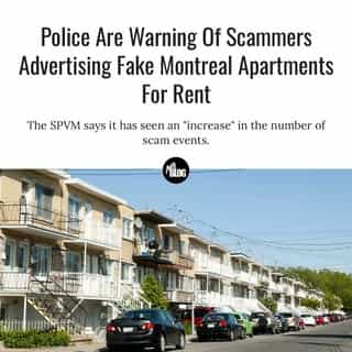 Potential scam tactics highlighted by police involve requests for electronic money transfers before a tenant visits an apartment.⁠
⁠
*Click the link in @mtlblog bio for the full story! ⁠
⁠
📸: Adwo via Dreamstime⁠
