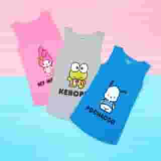 Show your support for your favorite friend in this year's #SanrioCharacterRanking with new tanks and t-shirts available now! Link in bio to shop 💞