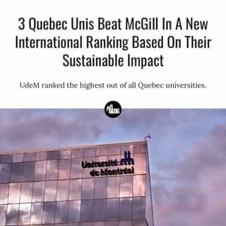 Universities around the world were ranked based on the United Nations’ Sustainable Development Goals. 🍃⁠
⁠
*Click the link in @mtlblog bio for the full story! ⁠
⁠
📸: Dennizn via @dreamstime⁠