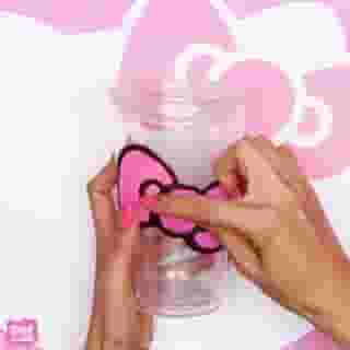 Bring the My Hello Kitty Cafe experience on @Roblox to life with a supercute DIY tumbler and super yummy creamsicle smoothie 🍊🥤 Learn how on the #HelloKittyandFriends YouTube Channel! Link in bio.