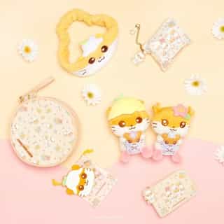 Corocorokuririn? More like Corocoro-cutie! 🐹 💛 Shop our collection featuring this curious golden hamster. Link in bio!
