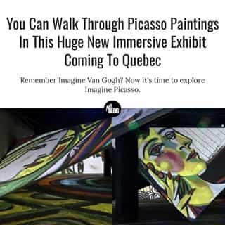 If you absolutely adored the Imagine Van Gogh exhibition at Arsenal Art Contemporain or just love art in general, we've got some exciting news for you. 😍⁠
⁠
*Click the link in @mtlblog bio for the full story! ⁠
⁠
📸: @imaginepicasso⁠
⁠
⁠
