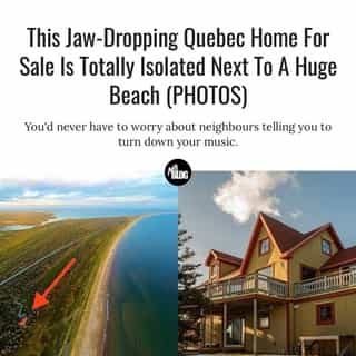 Do you ever just want to ditch the city and just completely isolate yourself in nature? 🏡😍⁠
⁠
*Click the link in @mtlblog bio for the full story! ⁠
⁠
📸: Gabriel Boudreau Savard via @suttongroup⁠
