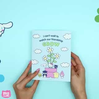 Spread kindness this #EarthDay with a craft that blooms! 🌎🌼 Learn how to make DIY seed paper on the #HelloKittyandFriends YouTube channel. Link in bio!