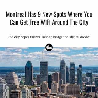 With an aim to help "vulnerable populations" in the city, there are now nine new Montreal WiFi spots where locals can go to get free internet access, besides libraries. ⁠
⁠
*Click the link in @mtlblog bio for the full story! ⁠
⁠
📸: Marc Bruxelle via @dreamstime⁠
