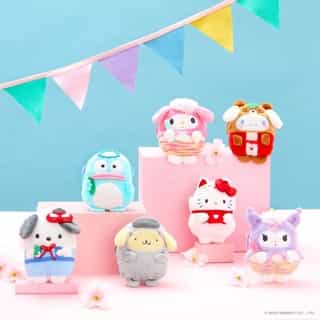 Too cute to be spooky! Hello Kitty and Friends are dressed in their best Yokai Parade costumes 🌸👺 Which one is your favorite? Tap the link in bio to shop this week's new arrivals!