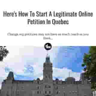 On social media, we see people starting petitions for just about everything — but are they actually getting noticed by the government?⁠
⁠
*Click the link in @mtlblog bio for the full story! ⁠
⁠
📸: Meunierd via @dreamstime⁠