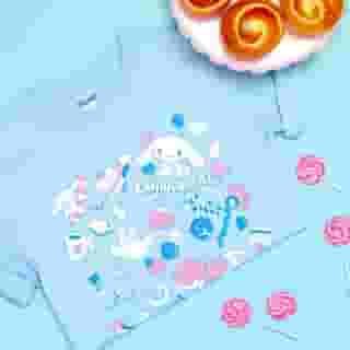 New month, new t-shirt design! This month’s tee celebrates Cinnamoroll’s 20th Anniversary with super sweet doodle-inspired illustrations 🍰 Tap the link in bio to join the Sanrio T-Shirt Club on Amazon!