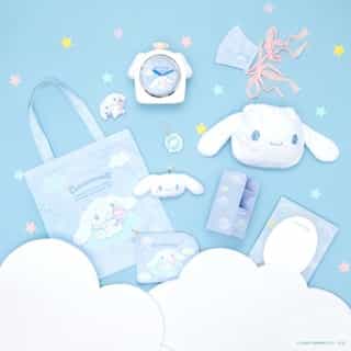 Shine on with our new limited-edition Star Collection featuring Cinnamoroll! 🌟 ☁️ Shop these starry-eyed new arrivals to celebrate his 20th Anniversary. Link in bio! ⁠