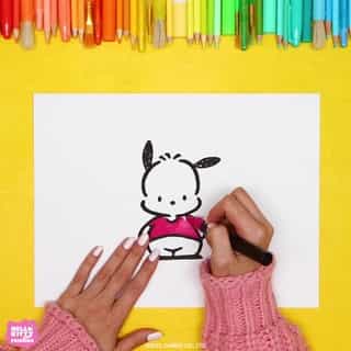 What’s better than one friend? Two! Learn to draw our Friend of the Month, Pochacco, and his best friend Choppi on the #HelloKittyandFriends YouTube channel ✏️🐶 Link in bio!