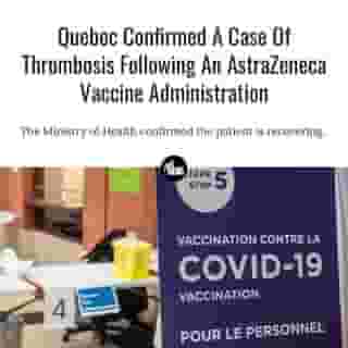 The case was traced "in the last days following the administration of a viral vector vaccine against COVID-19, or the AstraZeneca vaccine," according to a press release. ⁠
⁠
*Click the link in @mtlblog bio for the full story! ⁠
⁠
📸: @ciussscentreouest ⁠
