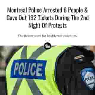Five arrests were for alleged obstruction of police and a sixth was for an alleged assault on an officer. ⁠
⁠
*Click the link in @mtlblog bio for the full story! ⁠
⁠
📸:Benoit Daoust via @dreamstime⁠
⁠
