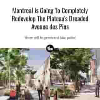 The City of Montreal is planning to completely redevelop avenue des Pins in the Plateau-Mont-Royal to be greener, safer, and more user-friendly for all Montrealers. ⁠
⁠
*Click the link in @mtlblog bio for the full story! ⁠
⁠
📸: @civiliti_montreal⁠
