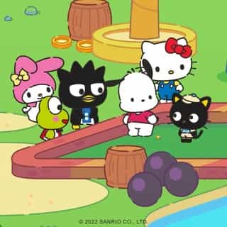 It's time to play mini-golf! ⛳️💫 Chococat takes his best shot in the latest episode Hello Kitty and Friends Supercute Adventures! Is it just a stroke of luck? Watch now on the #HelloKittyandFriends Youtube channel! Link in bio!