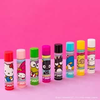 Smile even bigger with @HelloKitty and Friends @lipsmackerbrand lip gloss and balm sets featuring your favorites! Link in bio to shop 💖